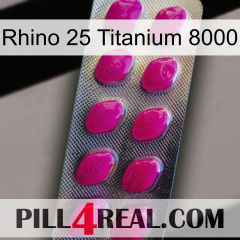 Rhino 25 Titanium 8000 09